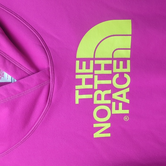 The North Face Hot Pink Sweatshirt Hoodie, Size Medium - Picture 2 of 5